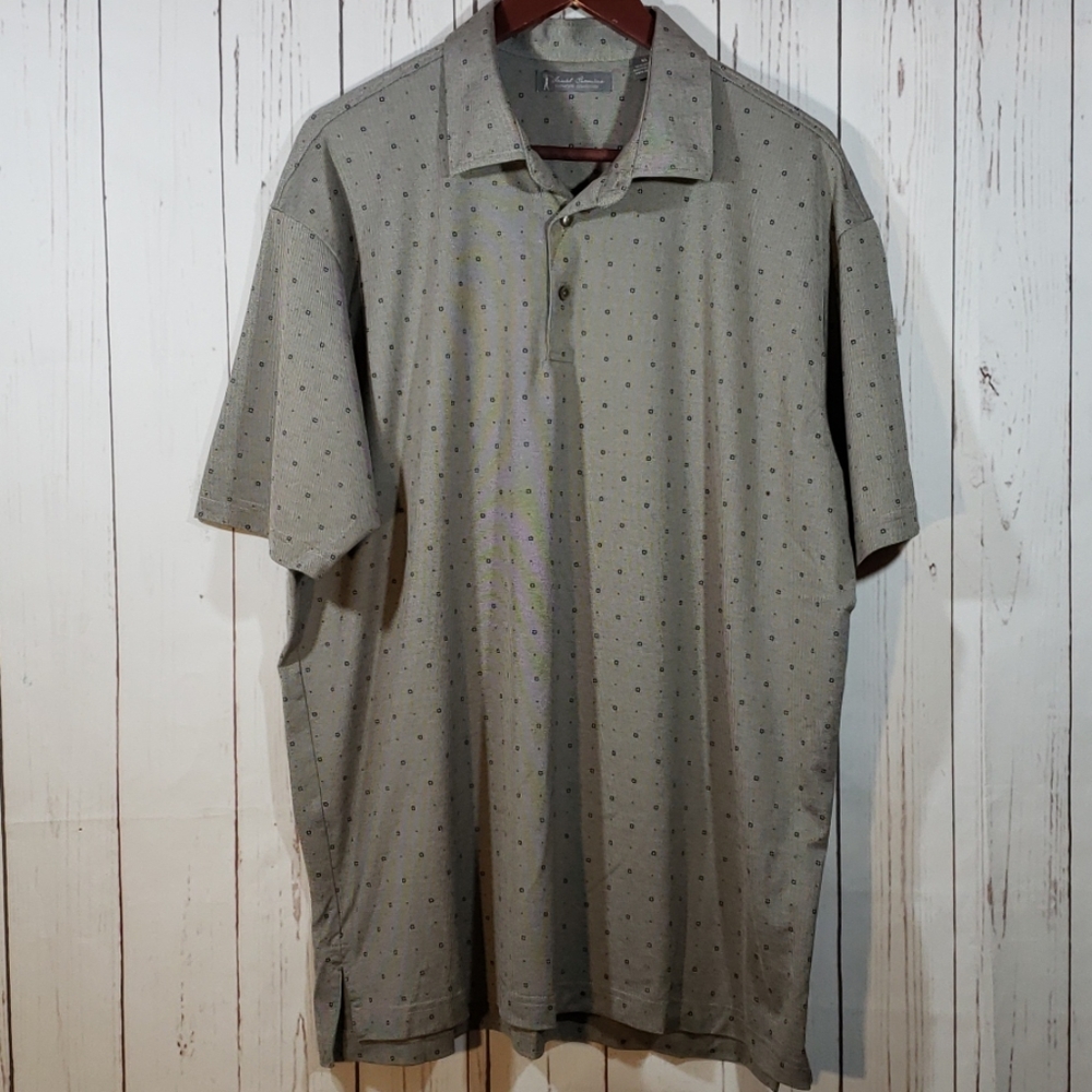 Daniel Cremieux Taupe Golf Polo XL